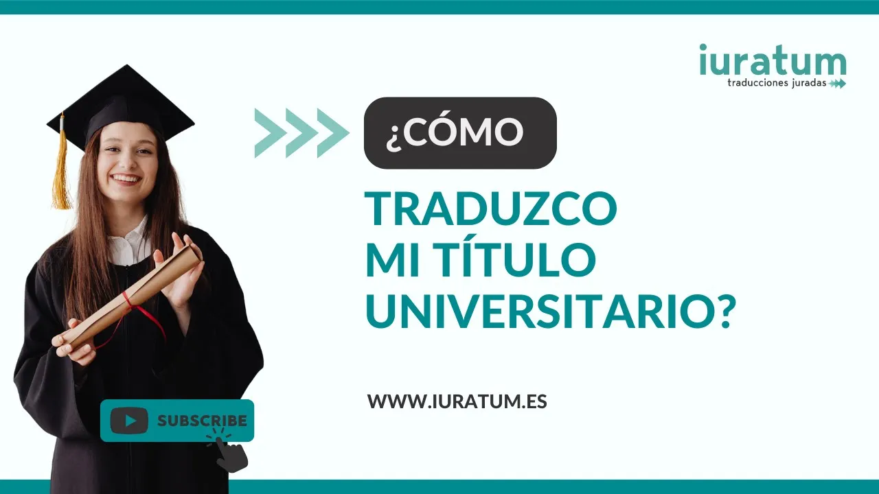 como traduzco mi titulo universitario