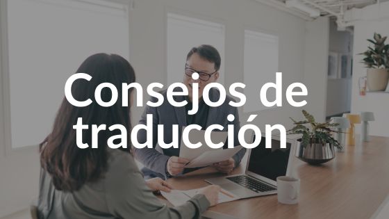 consejos de traducción