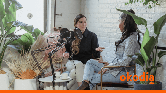 Okodia patrocinará Podcast Mejor Marca, liderado por Isabel Macías