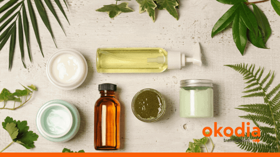 traducción de cosmética